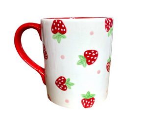 Lehigh Valley Strawberry Dot Mug