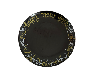 Lehigh Valley New Year Confetti Plate
