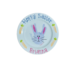 Lehigh Valley Easter Bunny Plate
