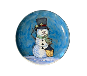 Lehigh Valley Rustic Glazed Snowman