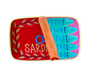 Lehigh Valley Sardines Dinner Plate
