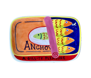 Lehigh Valley Anchovies App Plate