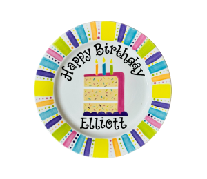 Lehigh Valley Birthday Cake Plate